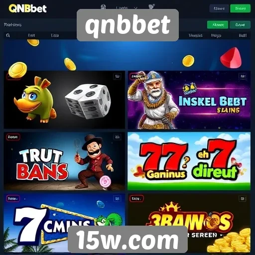 guia de jogos disponíveis no site qnbbet